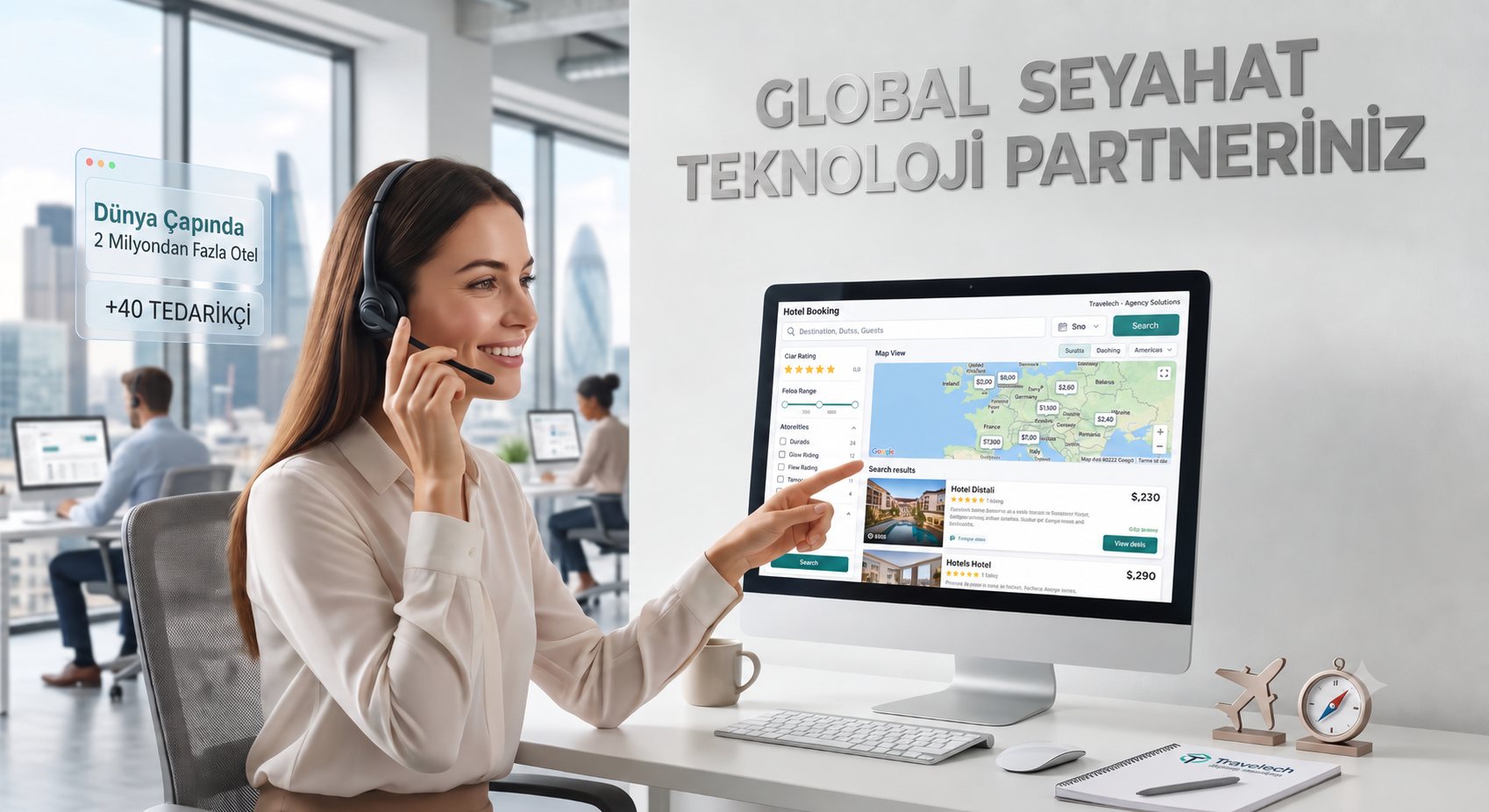 Global seyahat teknoloji partneriniz — TravelMean rezervasyon platformu